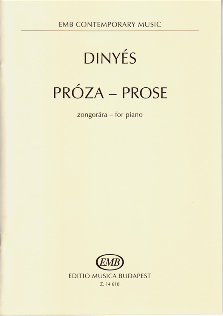 Prose für Klavier